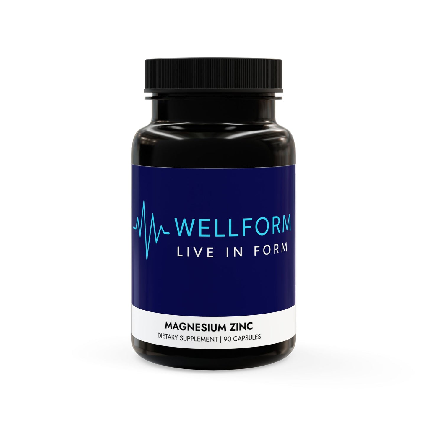 Magnesium Zinc Supplement (90 Capsules)