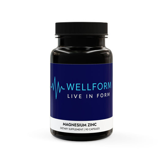 Magnesium Zinc Supplement (90 Capsules)