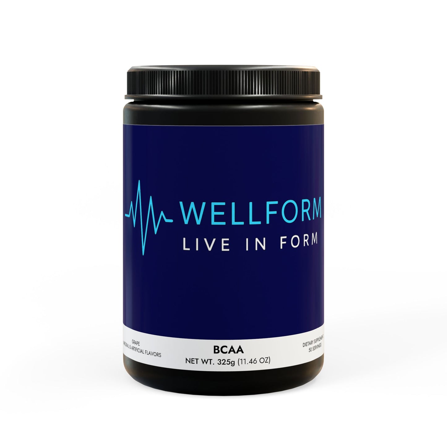 BCAA Supplement, Grape (325g, 11.46oz, 50 servings)